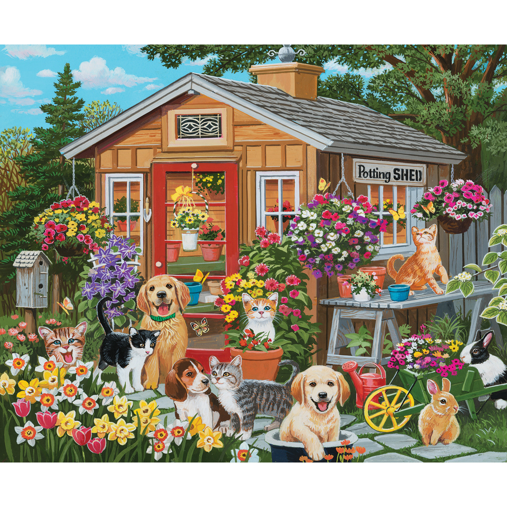 VISITING THE POTTING SHED PUZZLE