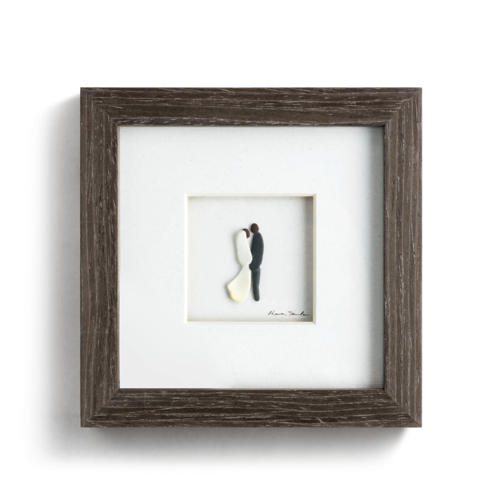 STONE I DO WALL ART GRAY