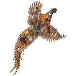 PUZZLE - SPORTS AFIELD PHEASANT SHAPED