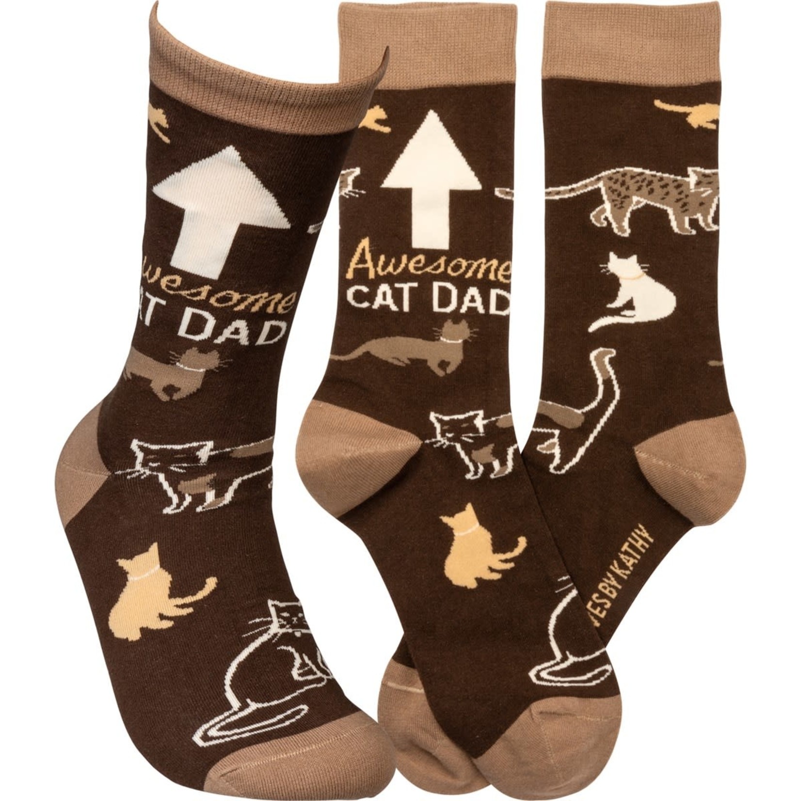 LOL SOCKS - AWESOME CAT DAD