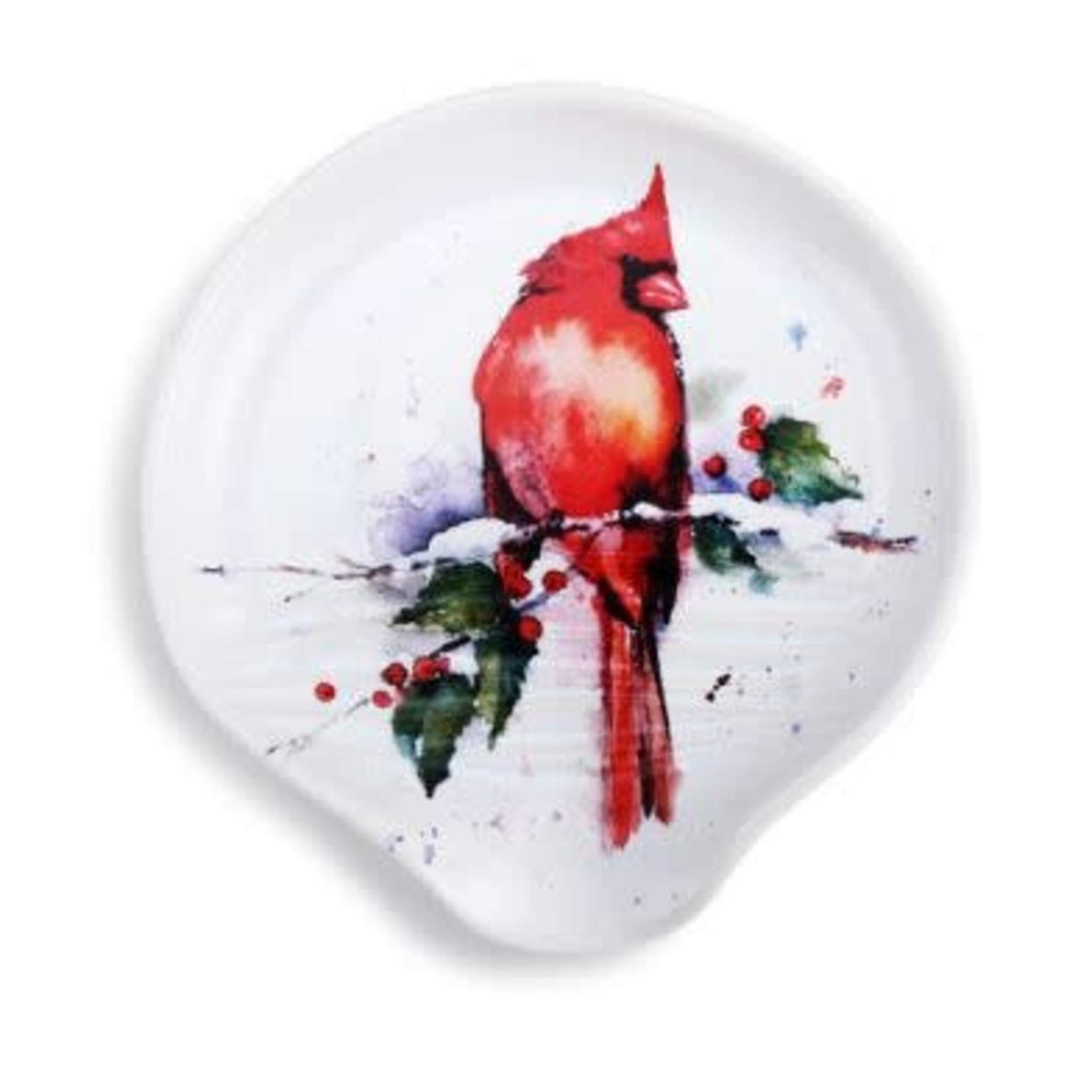 CARDINAL & HOLLY SPOONREST