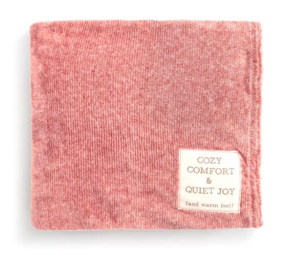 COZY FOOT POCKET BLANKET Fireside Gift Shops