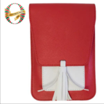 HARPER RED/WHITE CROSSBODY BAG