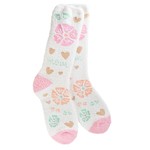 World's Softest Socks FLORAL MOM COZY SOCKS
