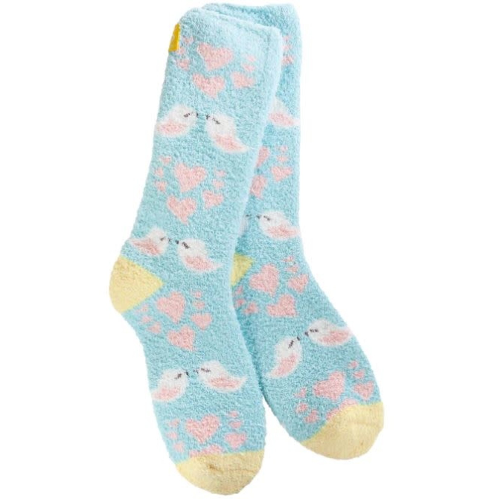World's Softest Socks "TWEET HEARTS" COZY SOCKS