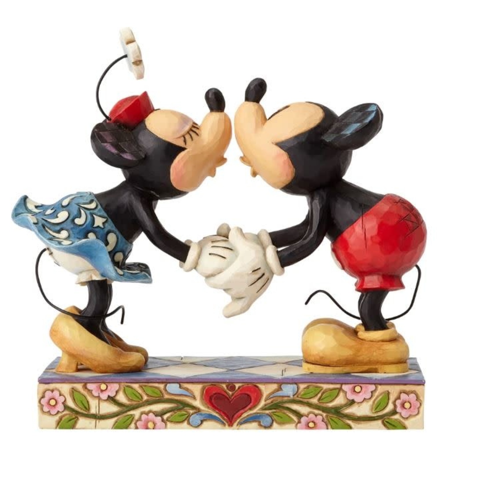 Jim Shore MICKEY & MINNIE KISS FIGURINE