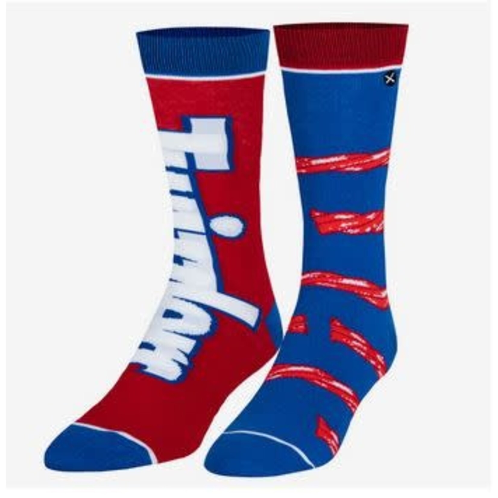 TWIZZLERS SPLIT MENS CREW SOCKS