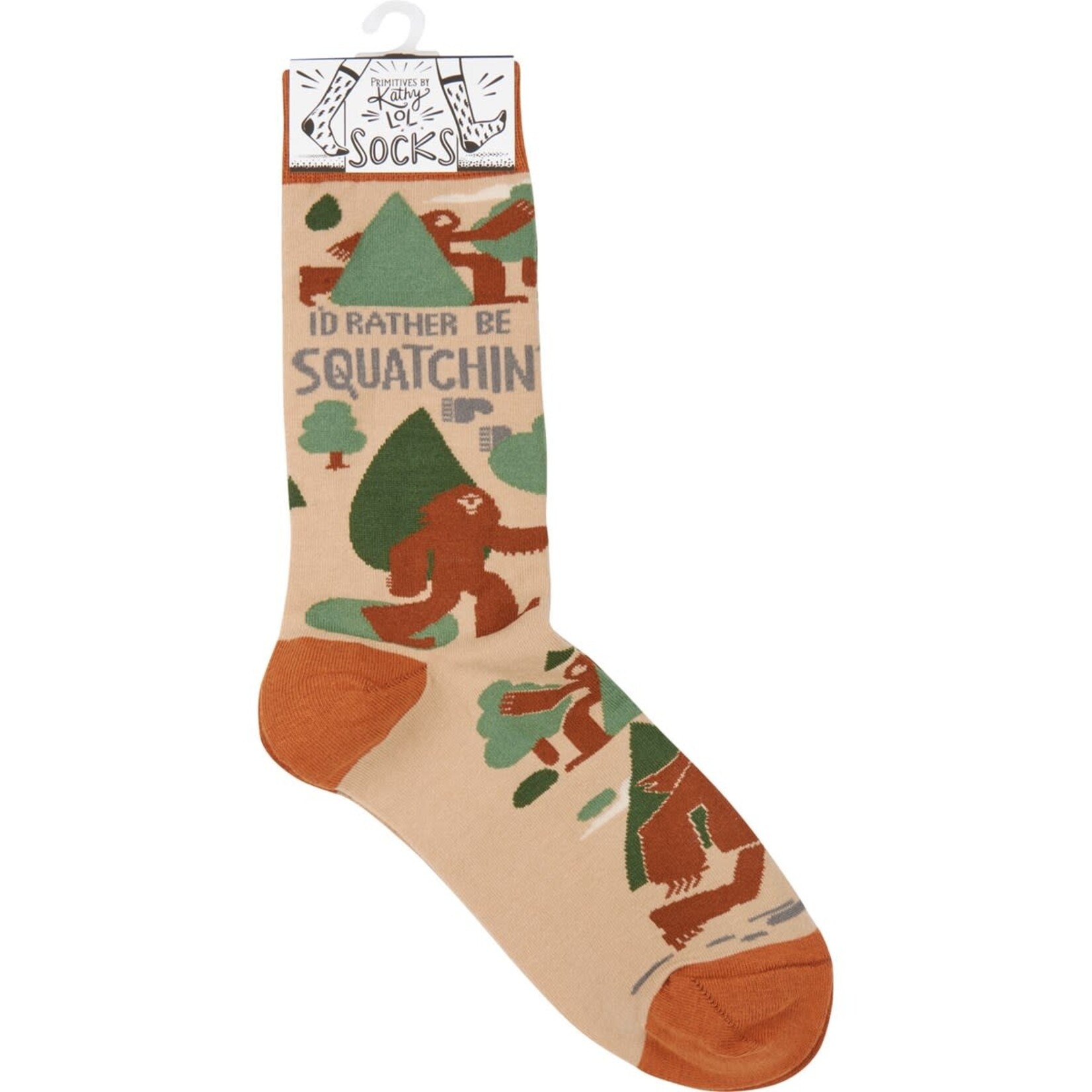 LOL SOCKS - RATHER BE SQUATCHIN