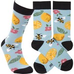 SOCKS LEMON & BEES