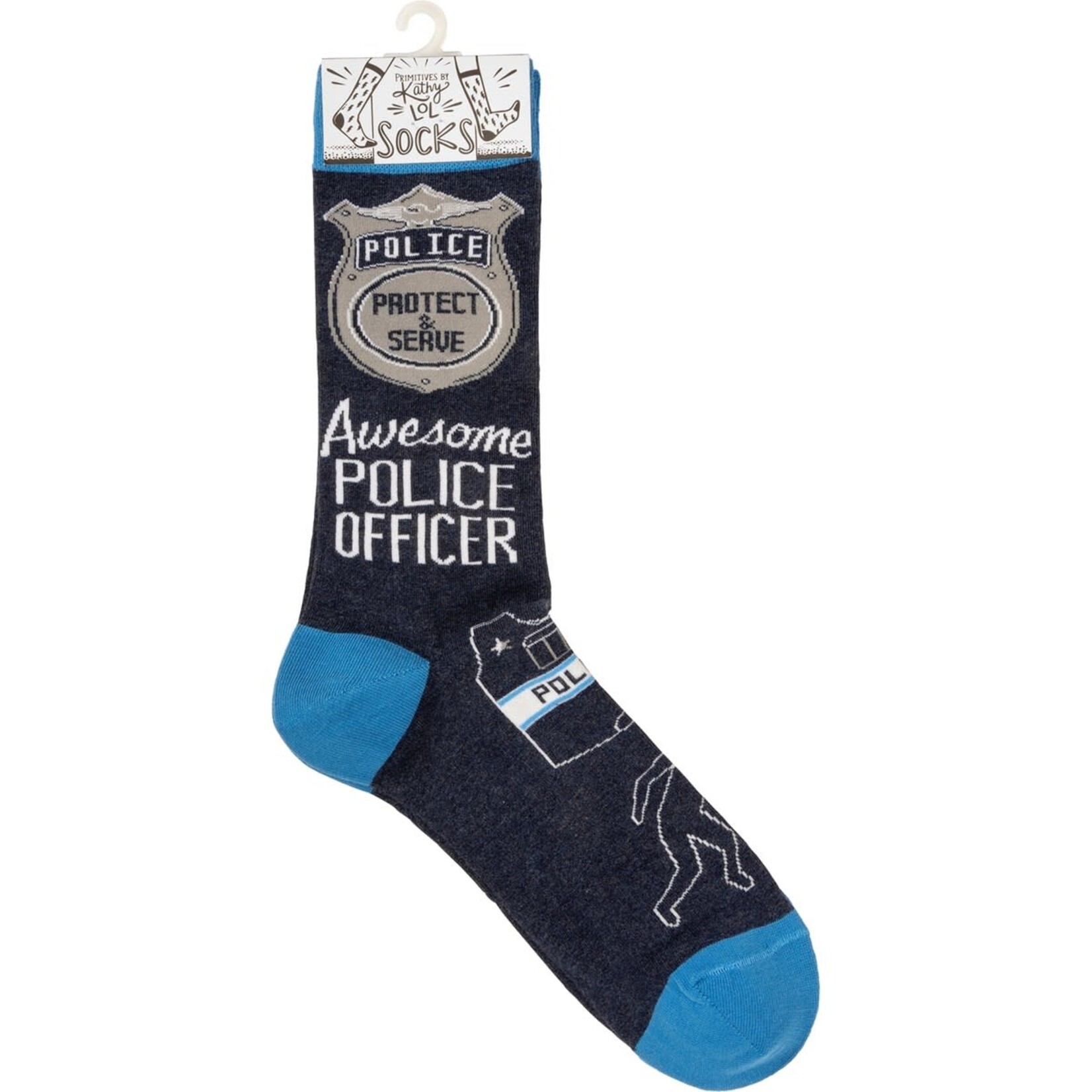 LOL SOCKS - AWESOME POLICE OFFICER