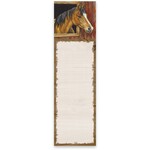 LIST NOTEPAD BUCKSKIN HORSE