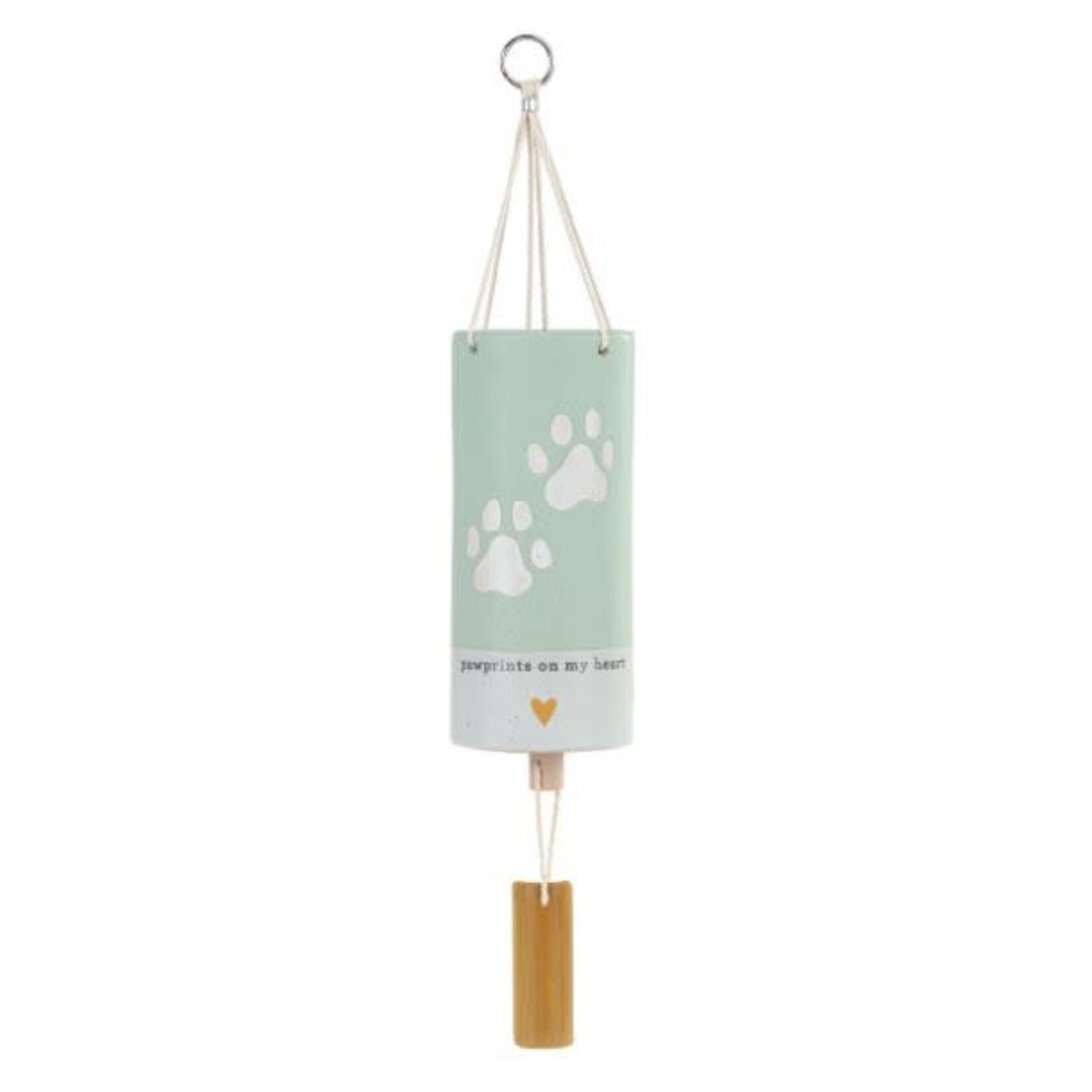 INSPIRED WINDCHIME PAW PRINT