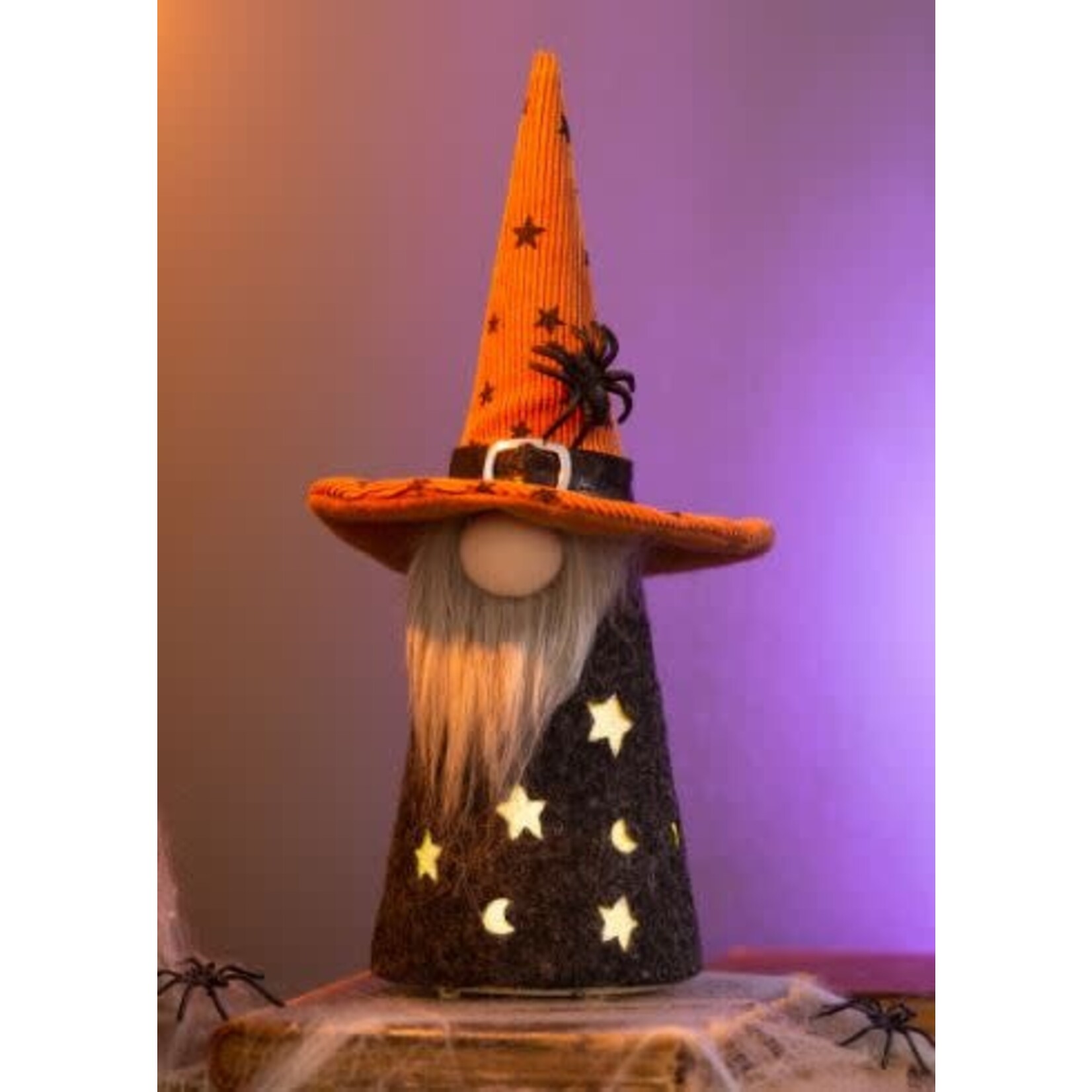 LED FABRIC HALLOWEEN GNOME