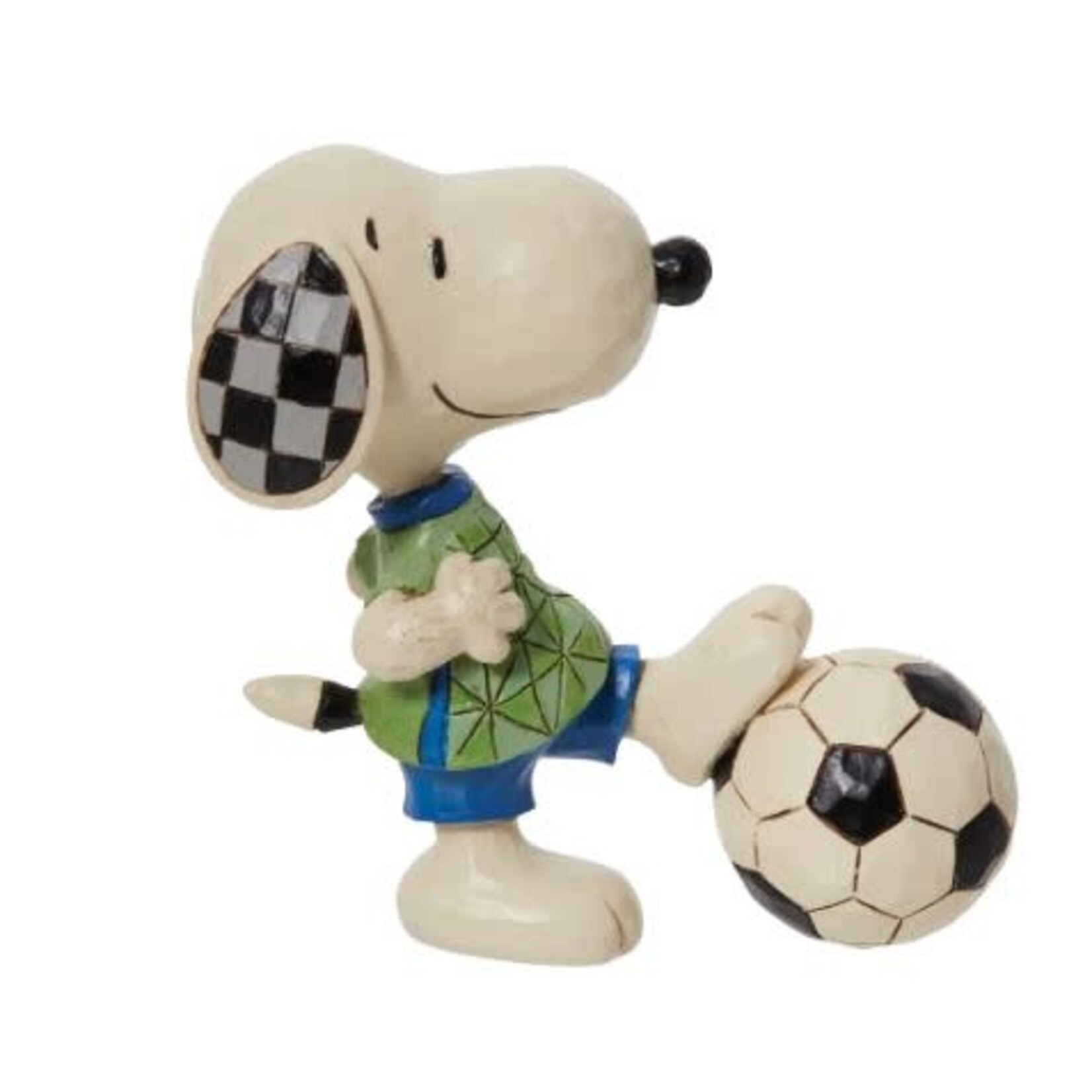 JS MINI SNOOPY SOCCER FIGURINE