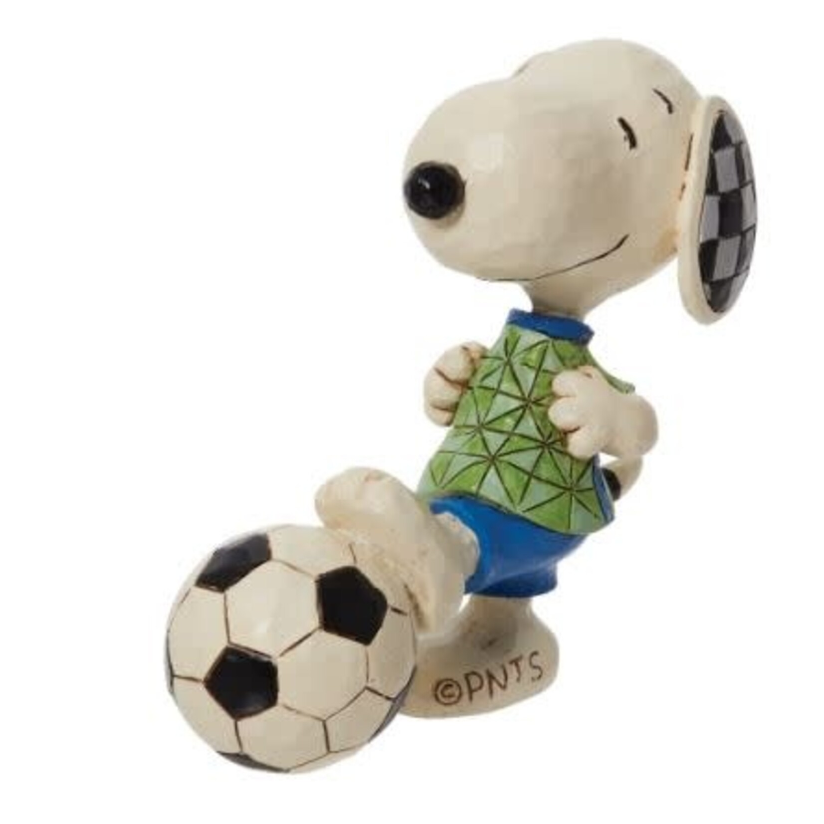 JS MINI SNOOPY SOCCER FIGURINE