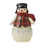 JS BUFFALO PLAID SNOWMAN FIG