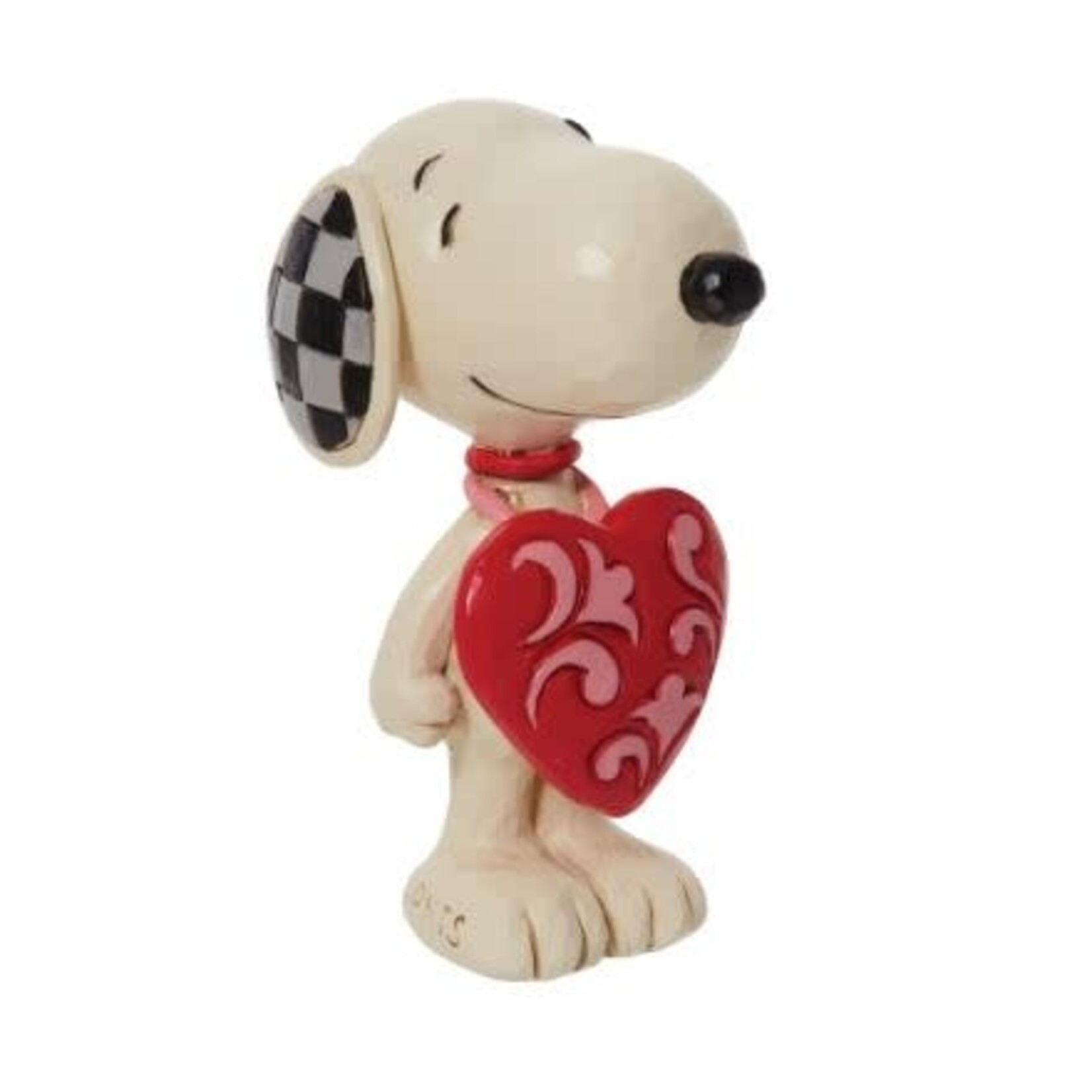 JS SNOOPY WEARING HEART SIGN FIG