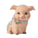 JS HWC MINI PIG FIGURINE