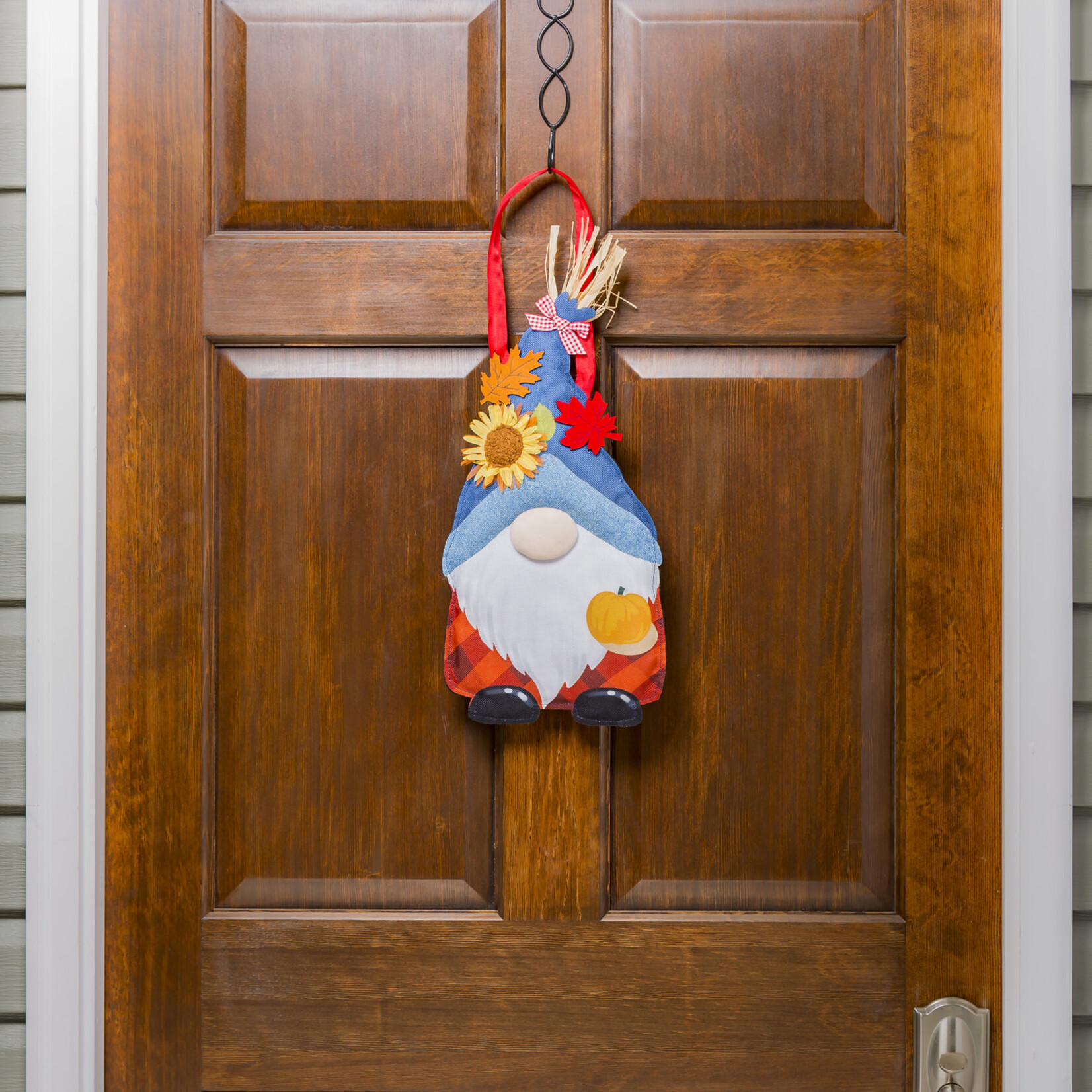 GIVE THANKS FALL GNOME DOOR DECOR