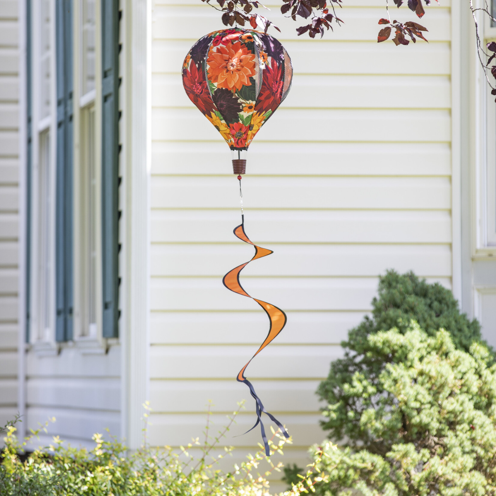 FALL FLORAL HOME SWEET HOME BALLOON SPINNER