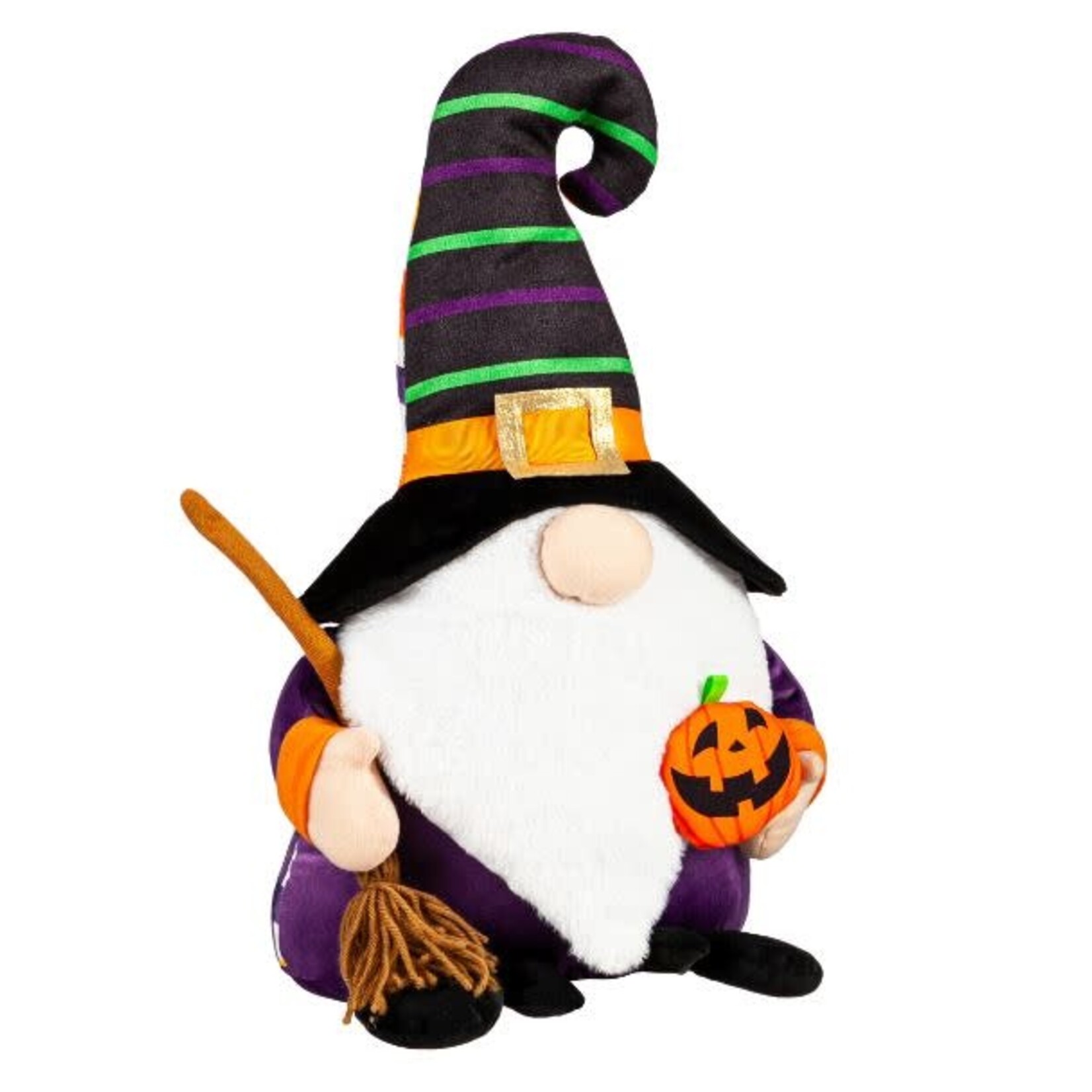 HALLOWEEN GNOME SHAPED PILLOW