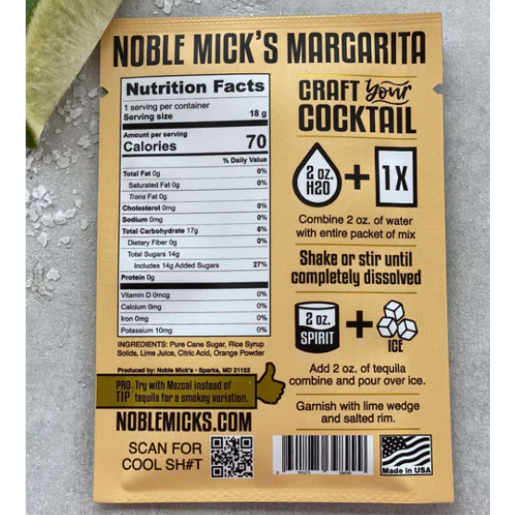 MARGARITA COCKTAIL MIX