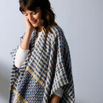 TEXTURED KIMONO - NAVY
