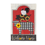 FARM FRIENDS GARDEN FLAG