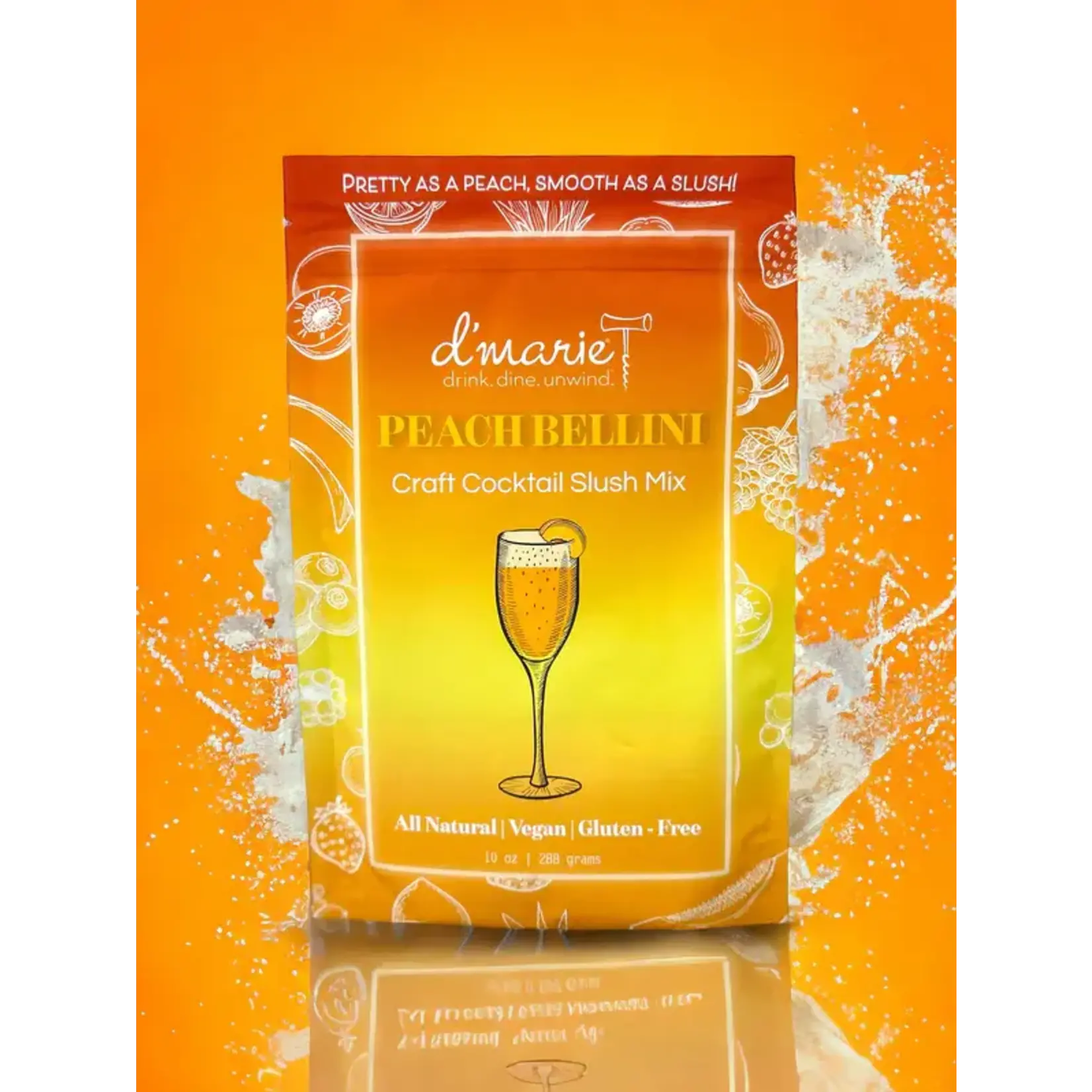 PEACH BELLINI COCKTAIL SLUSH MIX