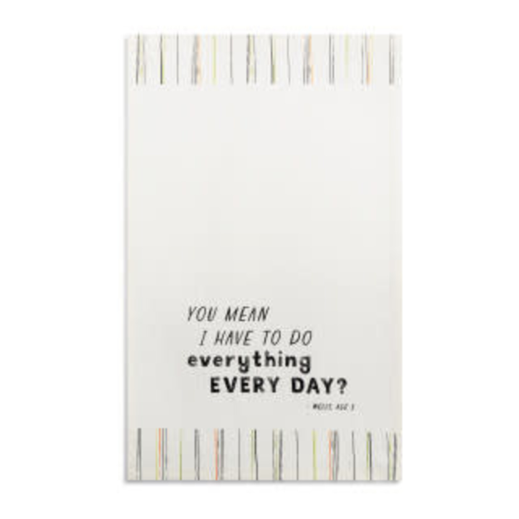 Demdaco EVERYTHING EVERY DAY FLOUR SACK TOWEL
