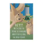 SQUIRREL FEEDER GARDEN FLAG