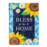 BLESS THIS HOUSE GARDEN FLAG