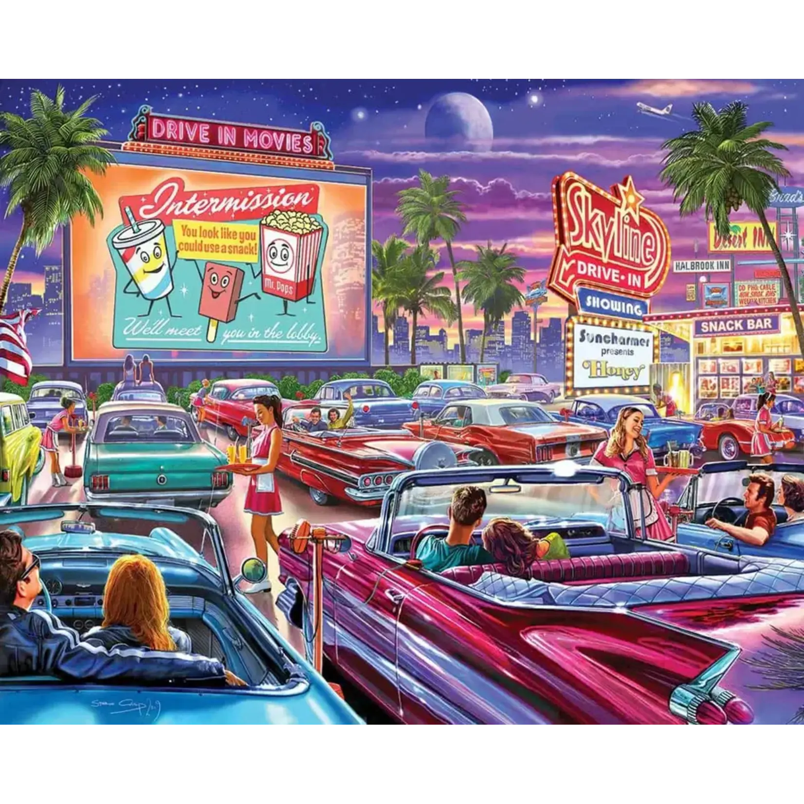 DRIVE-IN PUZZLE