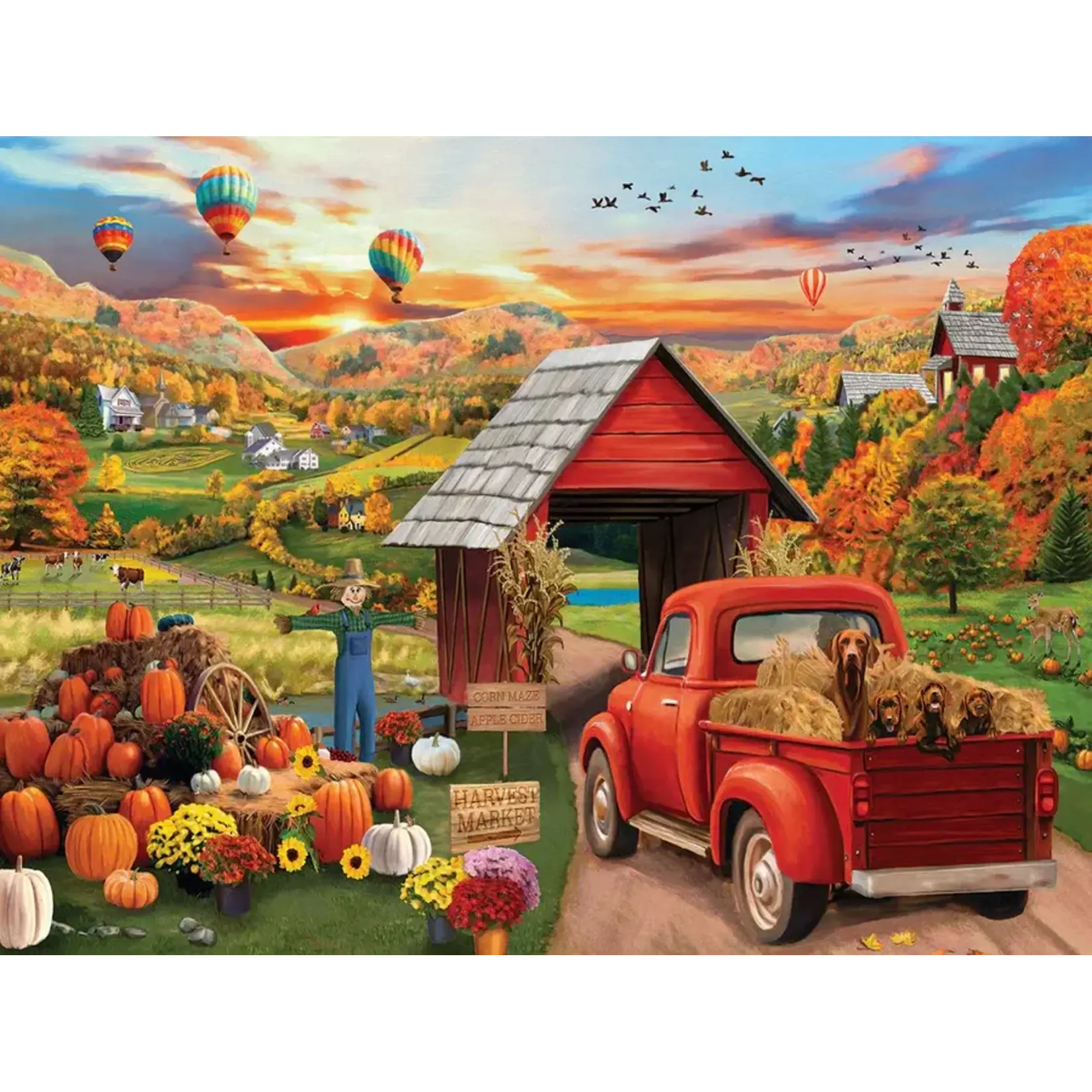 HARVEST MARKET PUZZLE