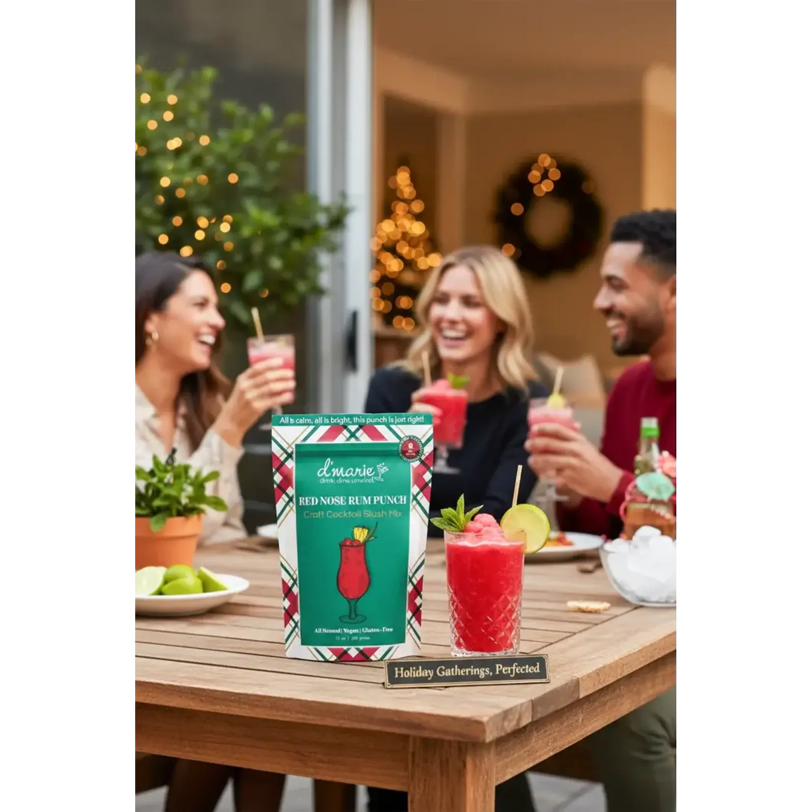 RED NOSE RUM PUNCH SLUSH MIX