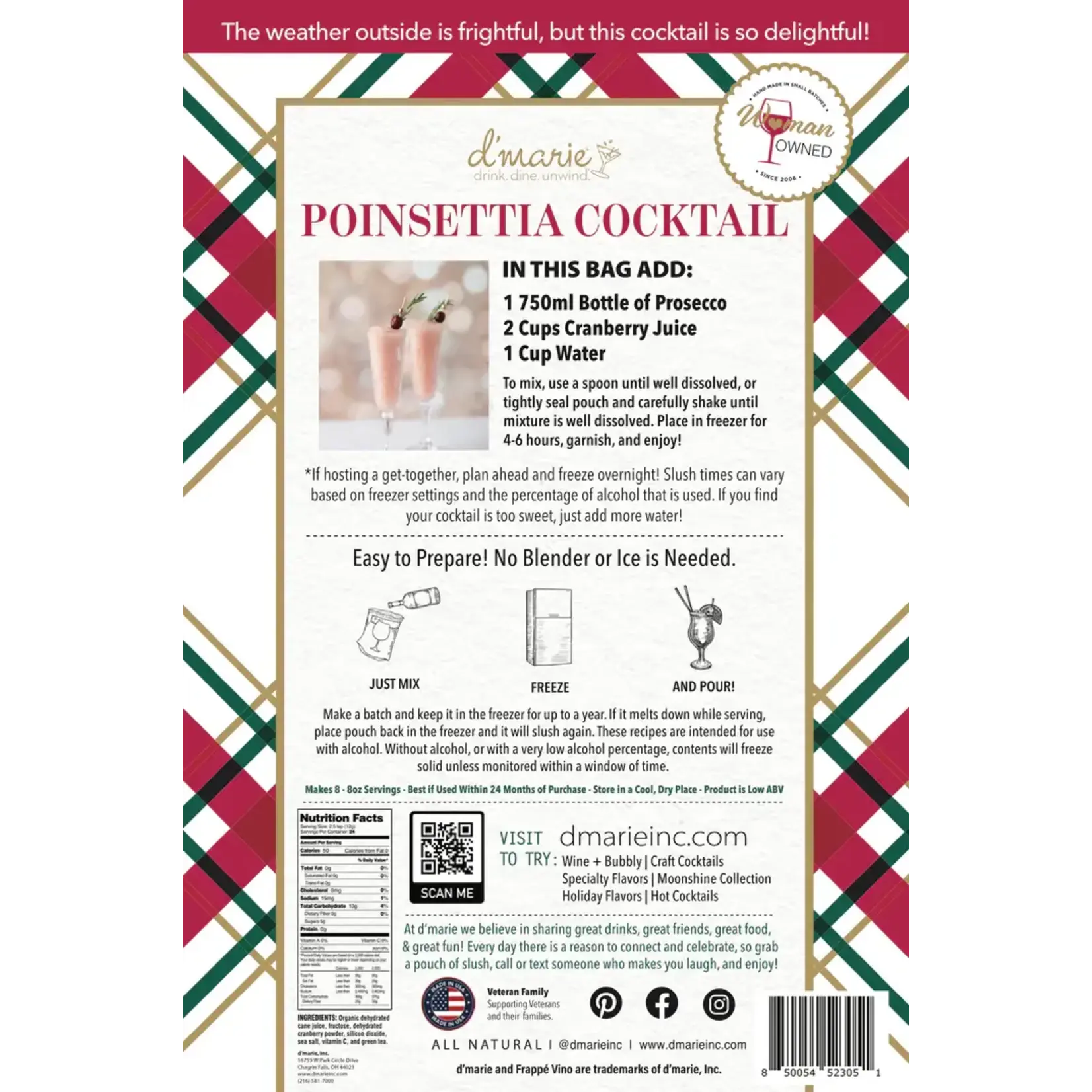 POINSETTIA COCKTAIL MIX