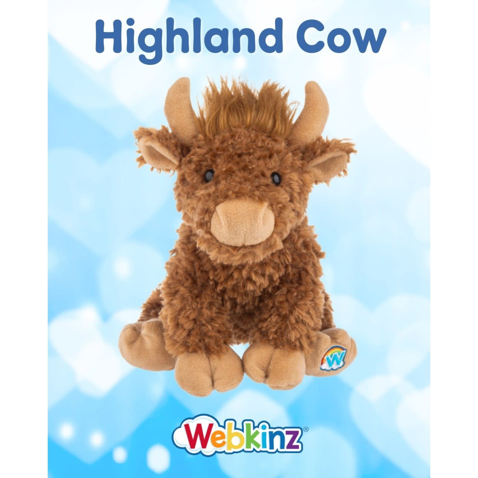 WEBKINZ PLUSH HIGHLAND COW