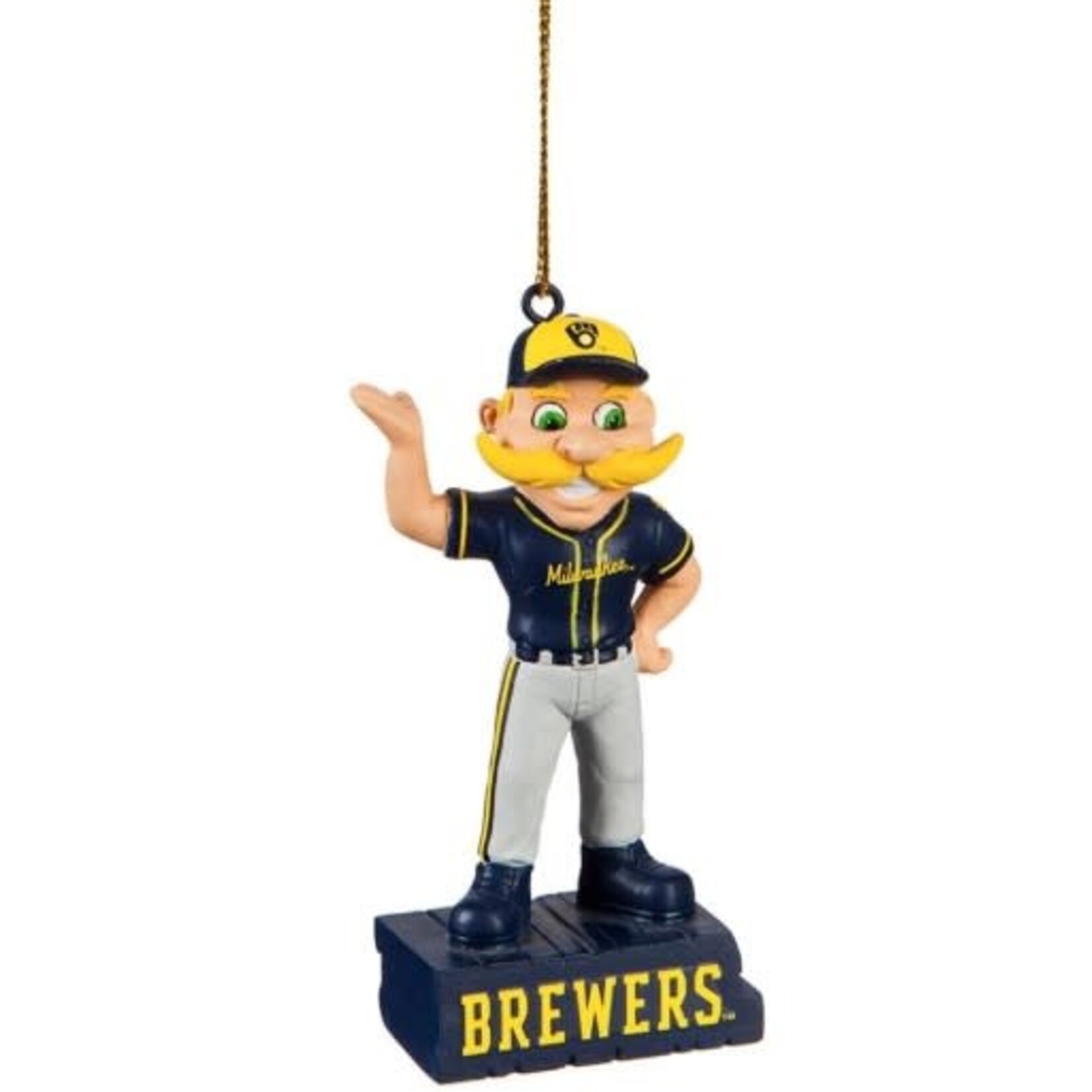 MILW. BREWERS MASCOT ORNAMENT