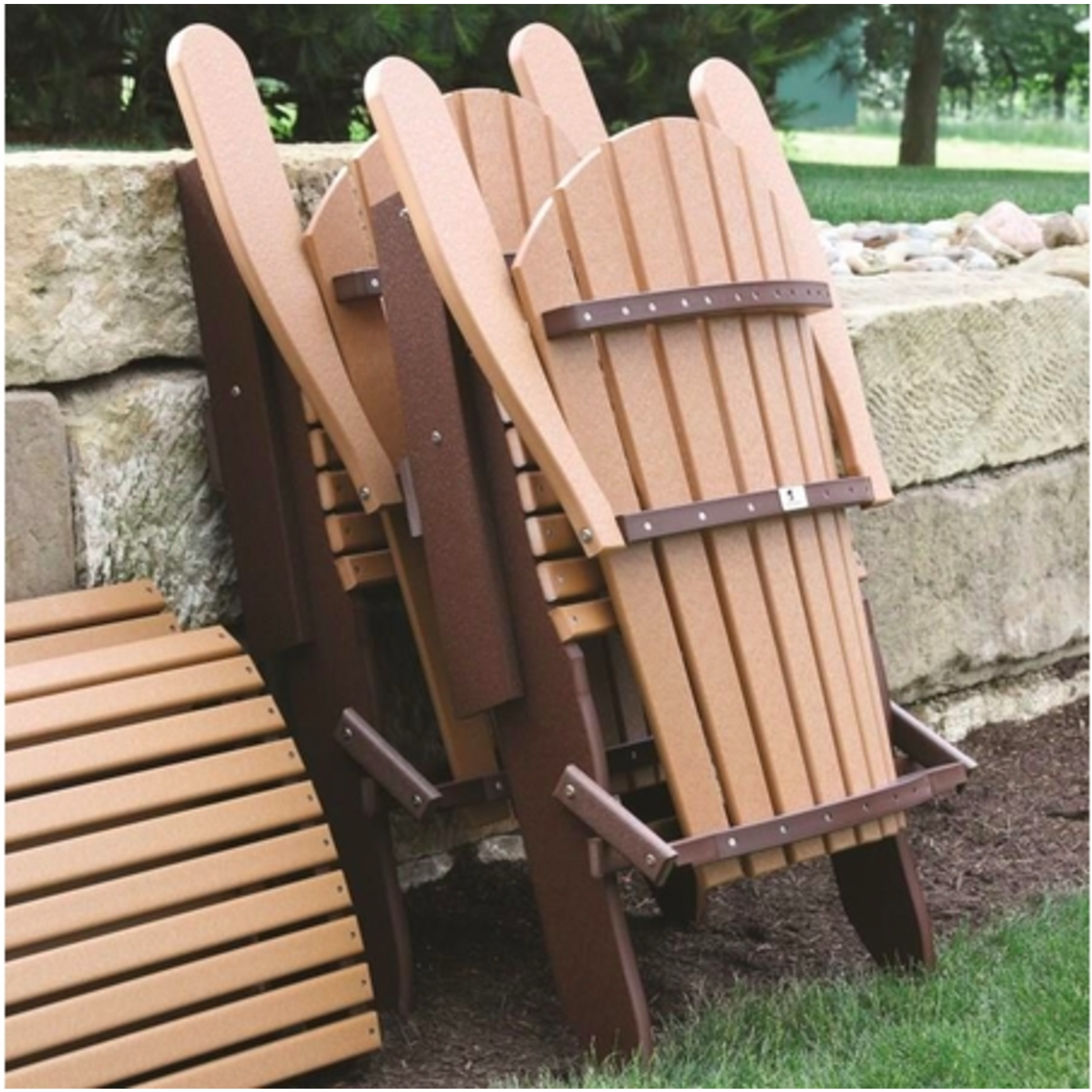 Comfo Back Folding Adirondack Chair
