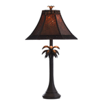 French Verdi Palm Lamp