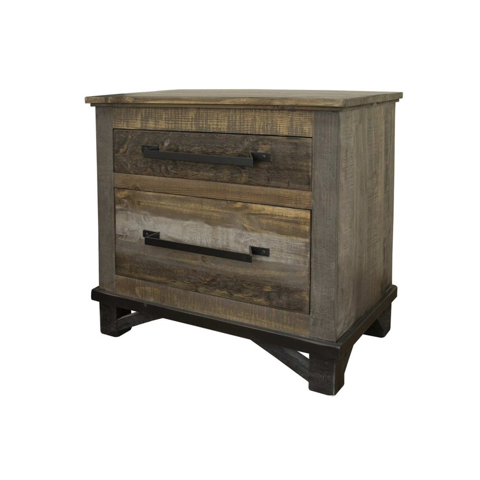 Rustic Brown Night Stand