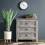 Luis Gray Accent Chest 3 Drawer