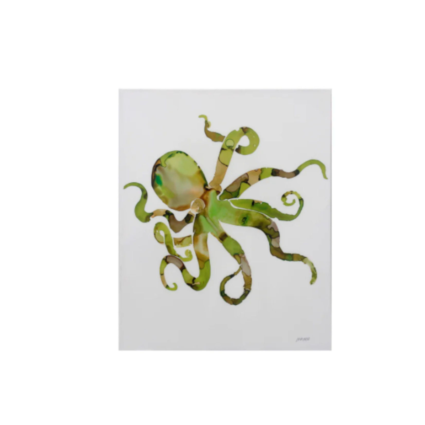 High Gloss Octopus Print