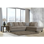 Tan Jagged Sectional