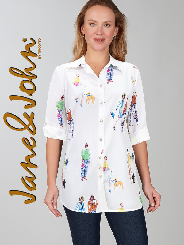 Tricotto Blouse Tricotto J-179