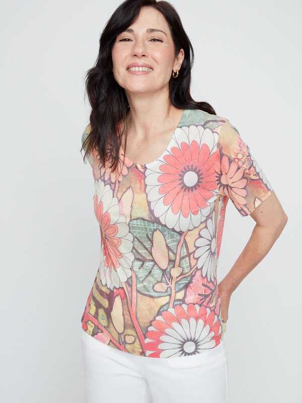 Renuar T-Shirt Renuar R7818 63K