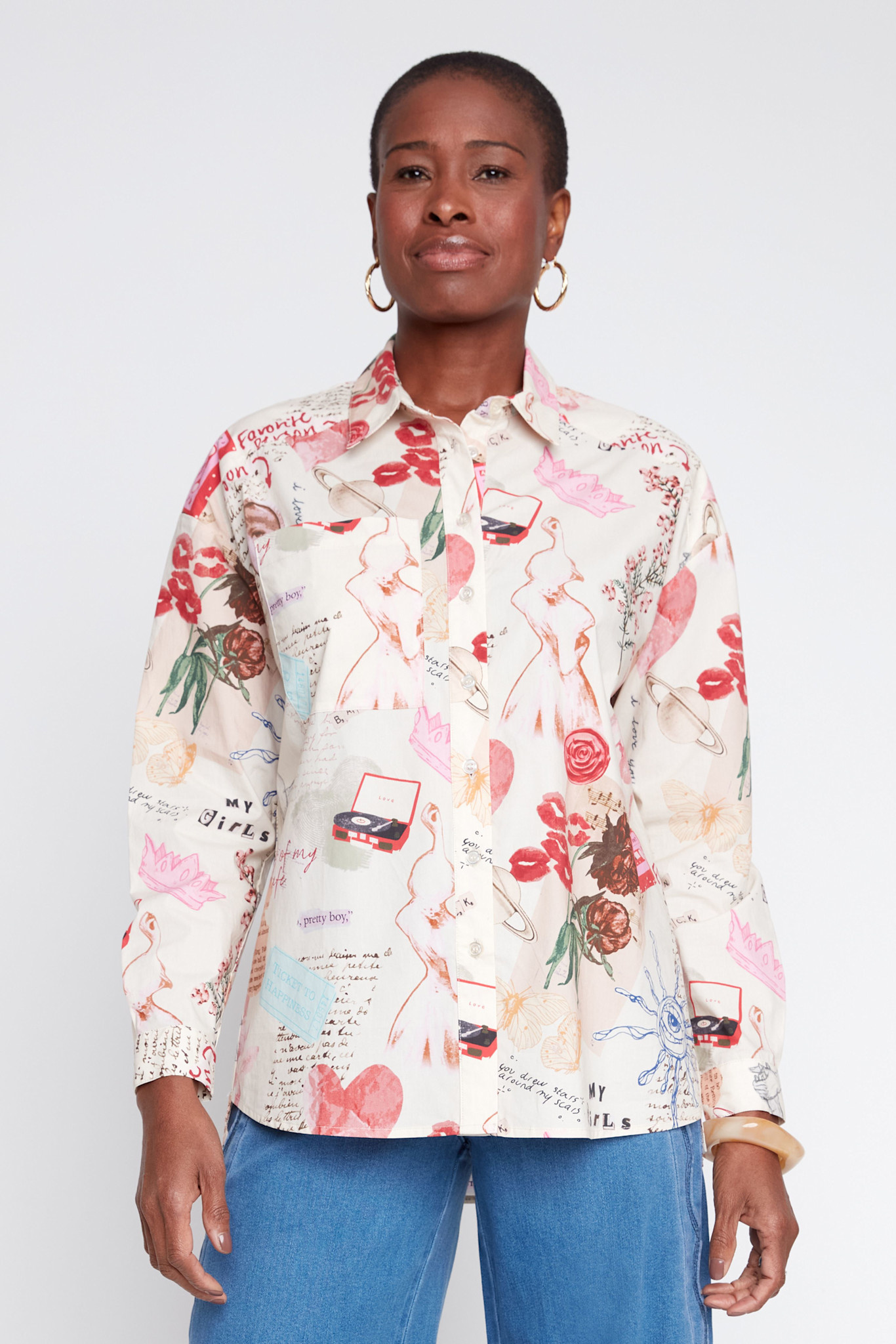 Blouse Renuar R5284 886