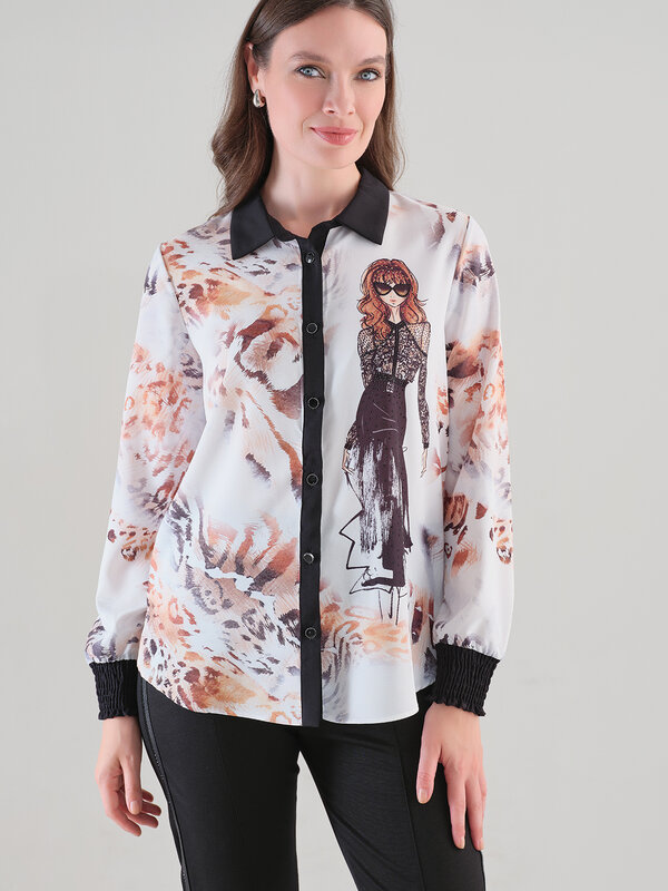 Tricotto Blouse Tricotto 96196