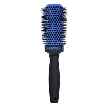 SPORNETTE SPORNETTE Prego Nylon Bristle Ceramic Aerated Round Hair Brush, 2.5 Inch 270