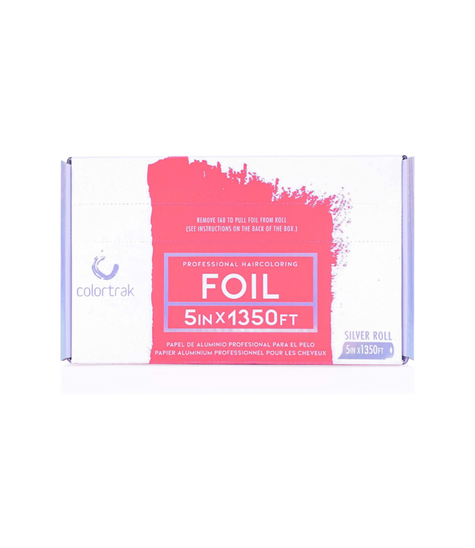 COLORTRAK COLORTRAK Professional Haircoloring Jumbo Roll Foil 1350 Sheets, 5" x 1350 Ft - CTF-1350